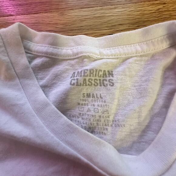 JAWS x Womens White Shark Graphic Tee l SIZE SMALL - Picture 4 of 5